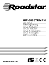 Roadstar HIF-8888TUMPN Benutzerhandbuch