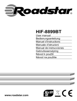 Roadstar HIF-8899BT Benutzerhandbuch