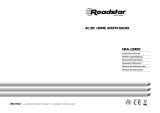 Roadstar HRA-1200W Bedienungsanleitung