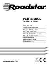 Roadstar PCD-435NCD Benutzerhandbuch