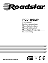 Roadstar PCD-498MP Benutzerhandbuch