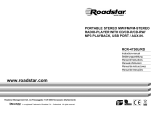 Roadstar RCR-4730U-RD Bedienungsanleitung
