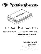 Rockford Punch PBR300X2 Bedienungsanleitung