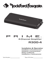 Rockford Prime R300-4 Benutzerhandbuch