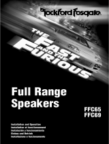 Rockford Fosgate Fast and Furious FFC65 Benutzerhandbuch