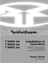 Rockford Fosgate T10001 BD Benutzerhandbuch