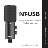 RODE Microphones NT-USB Benutzerhandbuch