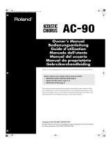 Roland AC-90 Benutzerhandbuch