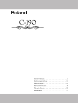 Roland C-190 Benutzerhandbuch