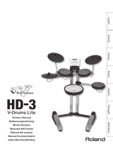 Roland Drums HD-3 Benutzerhandbuch