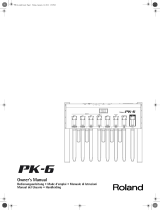 Roland PK-6 Bedienungsanleitung