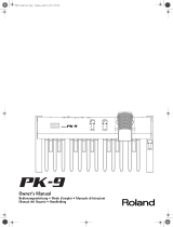 Roland PK-9 Benutzerhandbuch