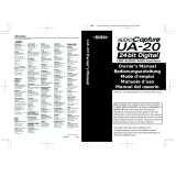 Roland Audio Capture UA-20 24bit Digital Benutzerhandbuch