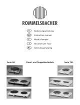 Rommelsbacher AK 1580 Bedienungsanleitung