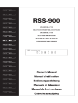 Rotel RSS-900 Bedienungsanleitung