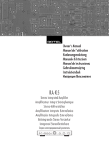 Rotel RA-05 Benutzerhandbuch