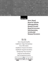 Rotel RA-06 SE Benutzerhandbuch