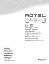 Rotel RA-1520 Benutzerhandbuch
