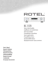 Rotel RC-1570 Bedienungsanleitung