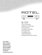 Rotel RC1572BK Bedienungsanleitung