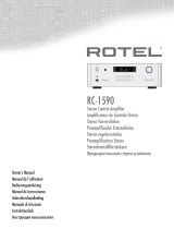 Rotel RC-1590 Bedienungsanleitung