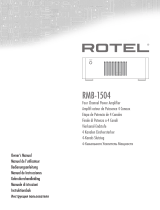 Rotel RMB-1504 Bedienungsanleitung