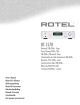 Rotel RT-1570 Benutzerhandbuch
