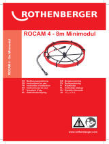 Rothenberger Minimodule ROCAM 4 Plus 8m Benutzerhandbuch