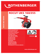 Rothenberger ROCUT UKS 160 - 355 Benutzerhandbuch