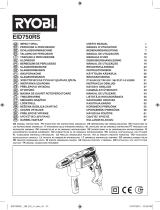 Ryobi EID750RS Benutzerhandbuch