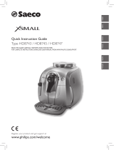 Saeco Xsmall HD8747 Benutzerhandbuch