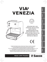 Saeco Via Venezia SIN 006XN Benutzerhandbuch