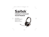 Saitek CYBORG 5.1 HEADSET Benutzerhandbuch