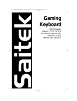 Saitek Gaming Keyboard Bedienungsanleitung