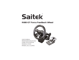 Saitek R660 GT Force Feedback Wheel Benutzerhandbuch