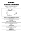 Salter Housewares Body Fat Computer Benutzerhandbuch