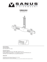 Sanus VisionMount VMA202 Bedienungsanleitung
