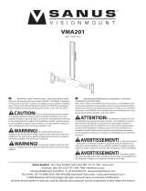 Sanus Systems New VisionMount VMA201 Benutzerhandbuch