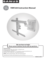 Sanus VMF220 Installationsanleitung