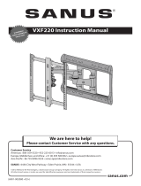 Sanus VXF220 Installationsanleitung