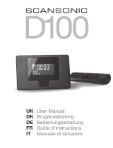 Scansonic D100 Benutzerhandbuch