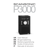 Scansonic P3000 Benutzerhandbuch