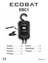 Schumacher ECOBAT EBC1 Automatic Battery Maintainer Bedienungsanleitung
