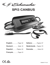 Schumacher SPI3 CANBUS Automatic Battery Charger Bedienungsanleitung