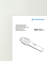 Sennheiser MD 512 FE Benutzerhandbuch