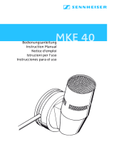 Sennheiser MKE 40 Benutzerhandbuch