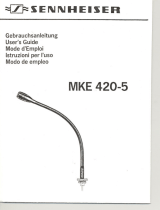 Sennheiser MKE 420-5 Benutzerhandbuch