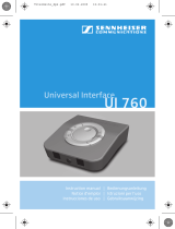 Sennheiser UI 760 Benutzerhandbuch