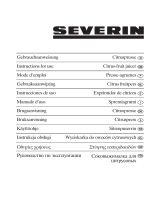 SEVERIN CP 3549 - Bedienungsanleitung