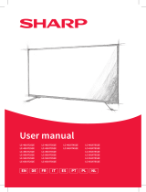 Sharp UHD 4K LC-40UI7452E Smart Wifi Bedienungsanleitung